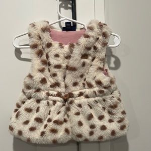 Calvin Klein Fur Vest